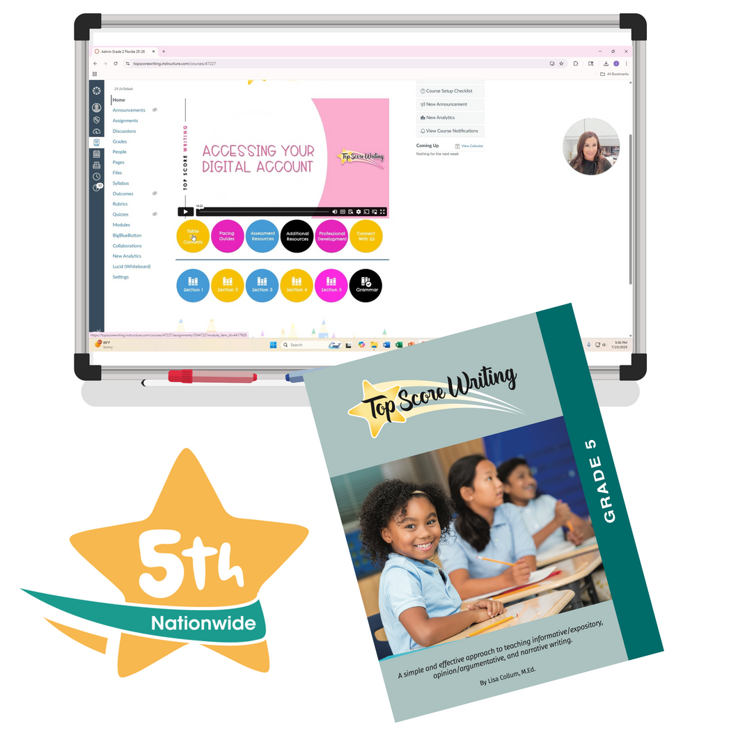 5th Grade Nationwide Edition Teacher Print & Digital Combo Curriculum Set
